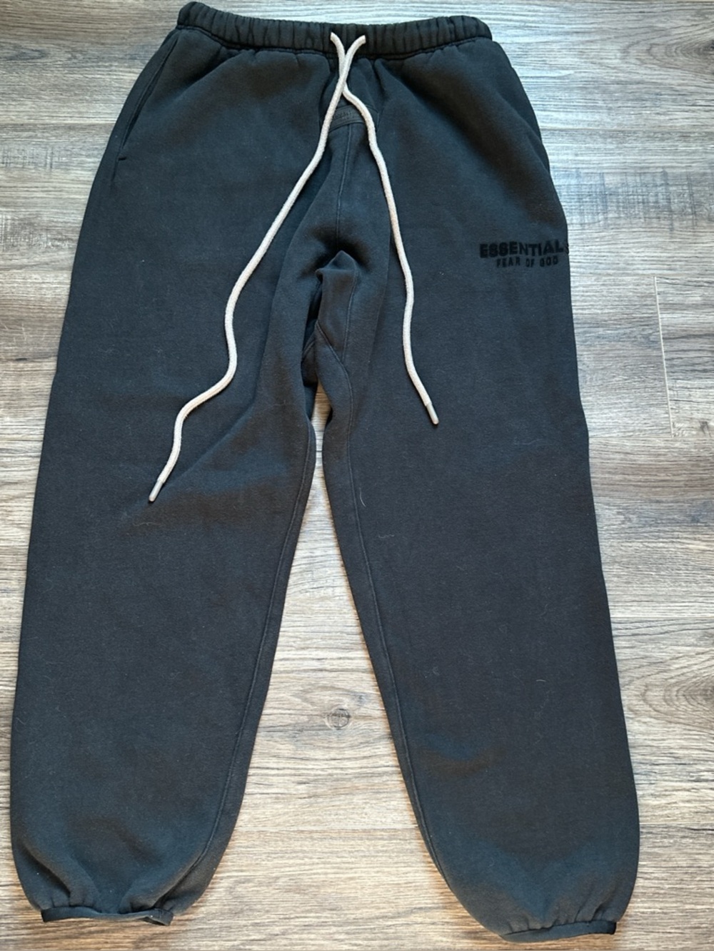 Black fear of god sweat pants